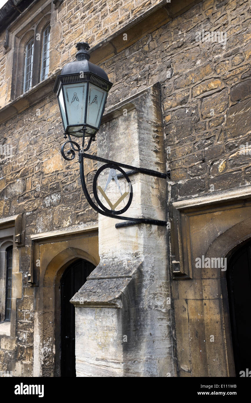 La sala massonico Bradord Upon Avon Wiltshire Foto Stock