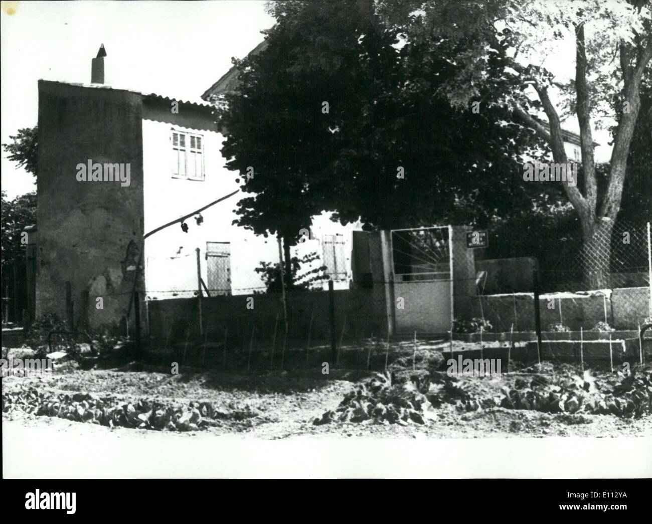 Giugno 20, 1975 - Casa di farmaco di Toussaint Astolfi Foto Stock