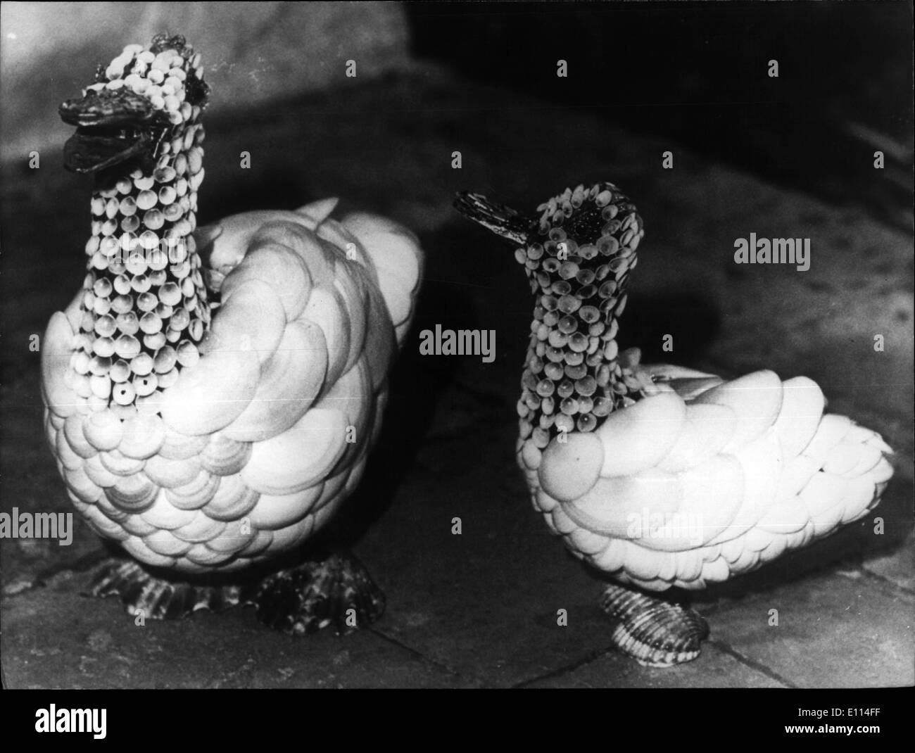Nov. 11, 1975 - Udienza di cartone per la televisione mostra - Germania. ZDF. Foto Stock
