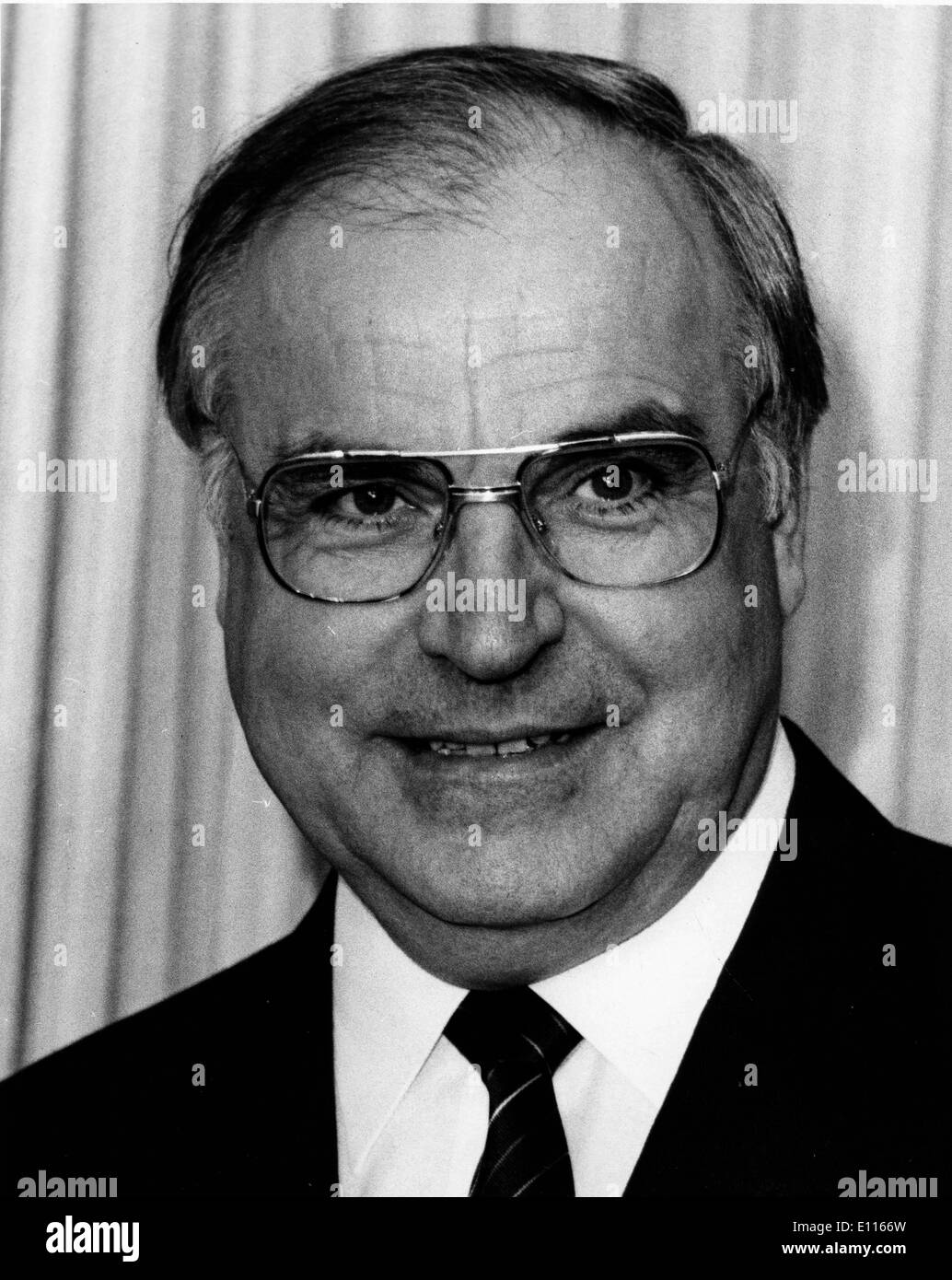 Jan 02, 1976; Berlin, Germania; conservatore tedesco politico e statista Helmut Kohl. ures USA/ Foto Stock