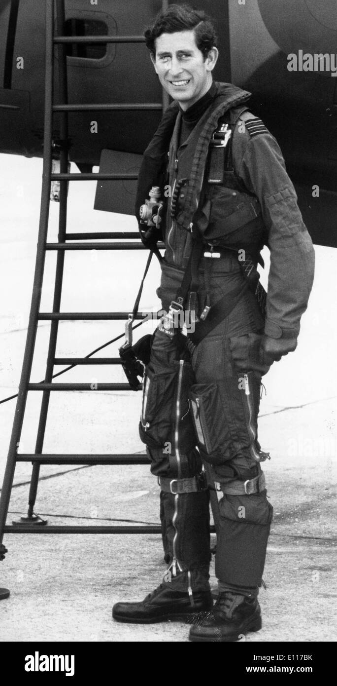 Il principe Charles commissioni biposto Harrier Foto Stock