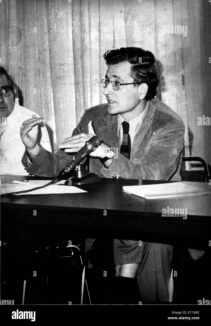 NOAM CHOMSKY A. Foto Stock
