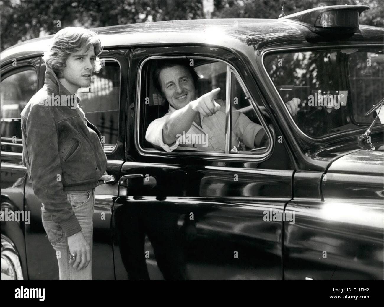 Giugno 06, 1977 - Terrance Robay a Star come James Dean in un Musical London - Il culto di James Dean si vivono ancora con Terrance Foto Stock