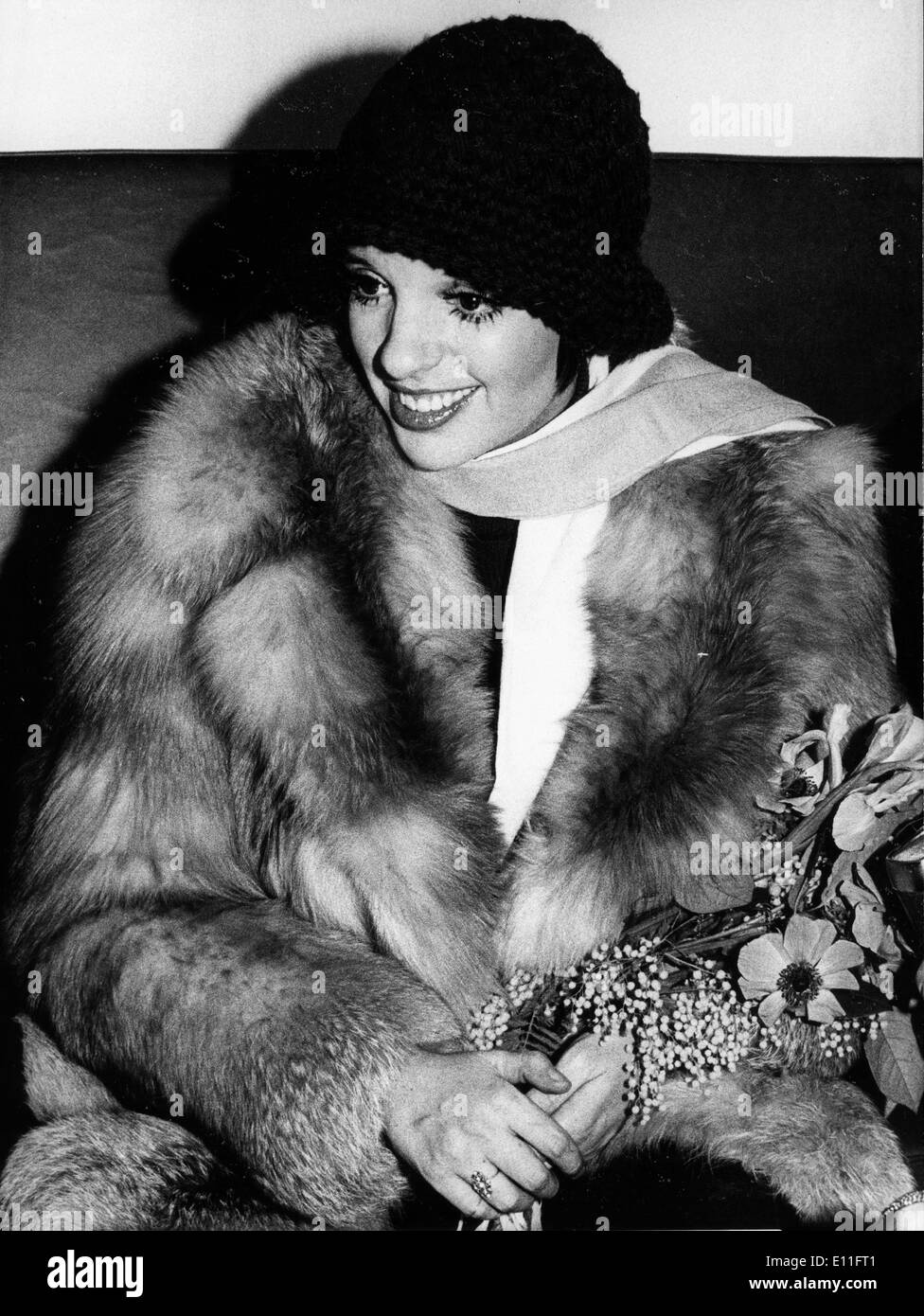 Il cantante Liza Minnelli arriva per tour in Germania Foto Stock