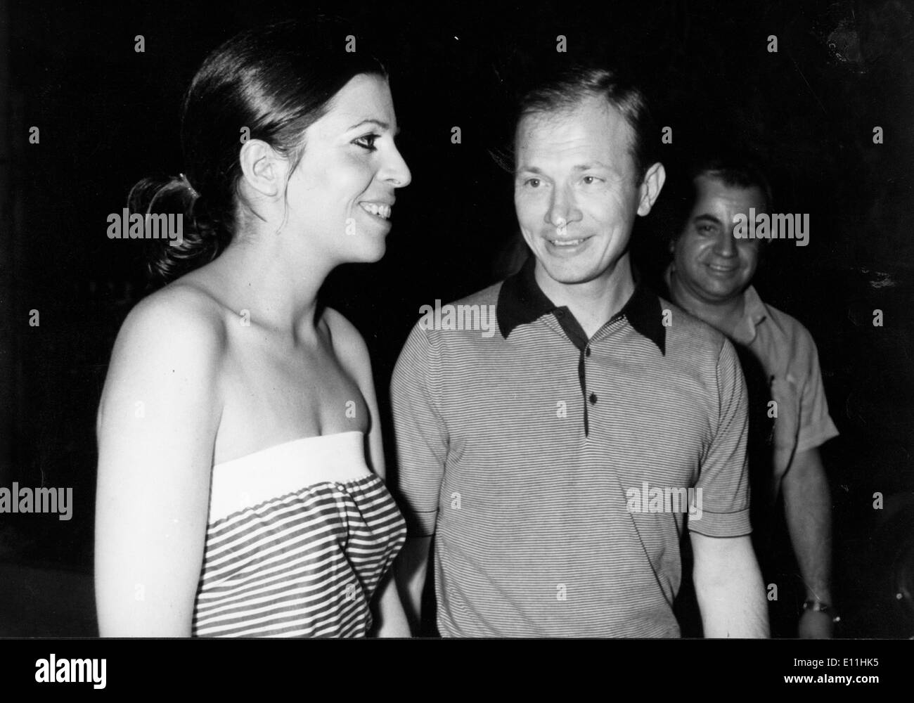 Christina Onassis con mio marito Sergei Kauzov Foto Stock