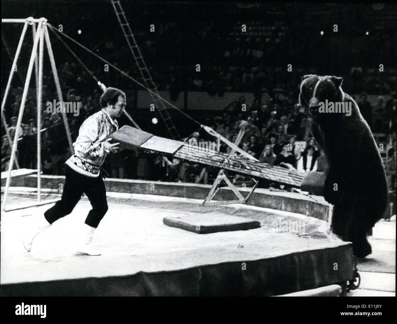 Apr. 04, 1978 - La Federazione nazionale del circo stelle a Monaco di Baviera.: ...gli abitanti di Monaco di Baviera può guardare avanti. Da aprile xii a Foto Stock