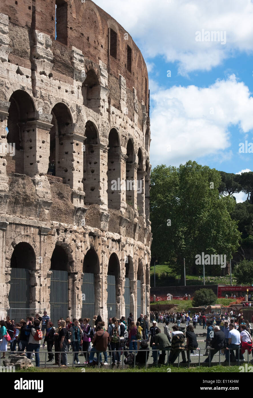 Kolosseum, Rom, Italien - Colosseo, Roma, Italia Foto Stock