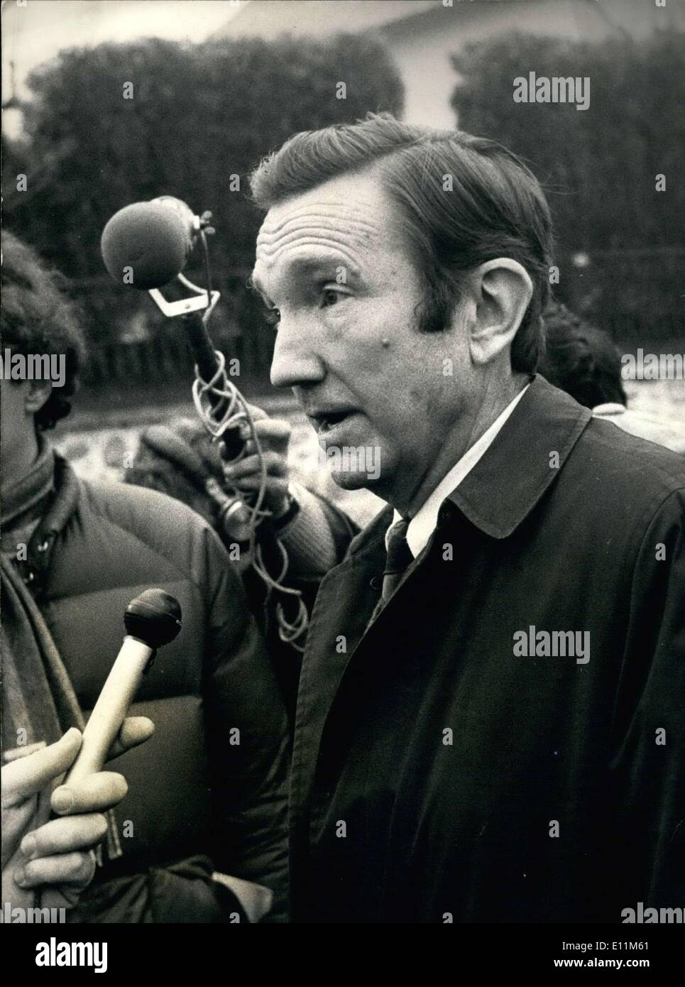 22 gennaio 1979 - ex U.S. Attorney General Ramsey Clark ha incontrato il leader sciita, Ruhollah Khomeini. Foto Stock