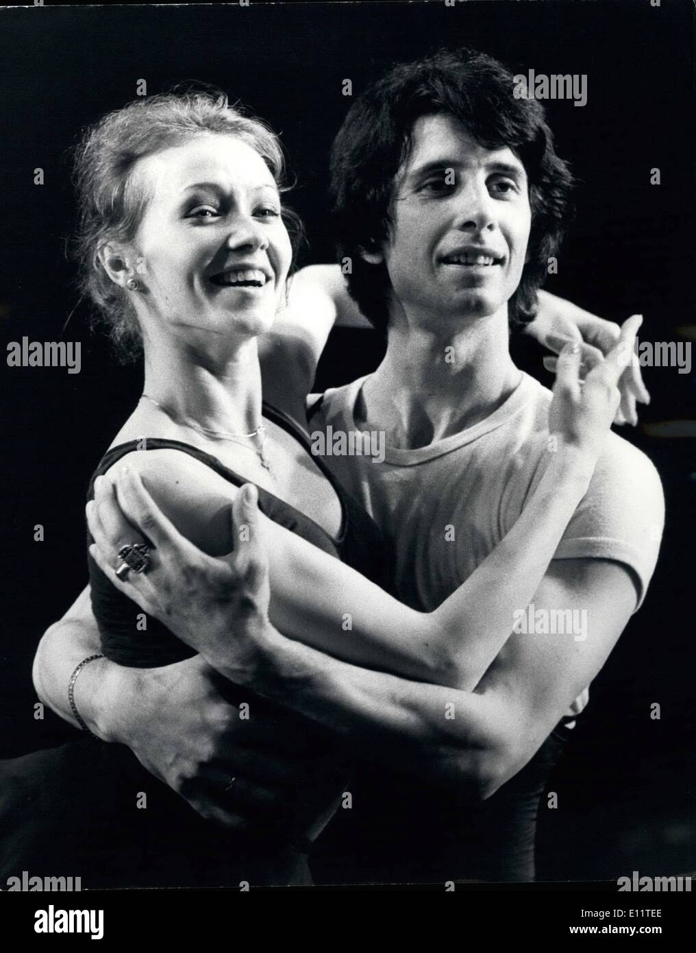 Mar 03, 1980 - Il Kozlovs reciti at The London Coliseum- Valentina Kozlova e suo marito Leonid Kozlov il Balletto Bolahoi Foto Stock