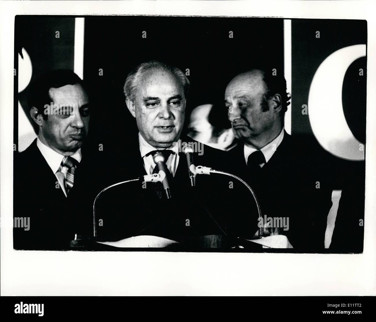 Mar 25, 1980 - 3-25-1980 - ammettendo la N.I. Primary Foto Stock