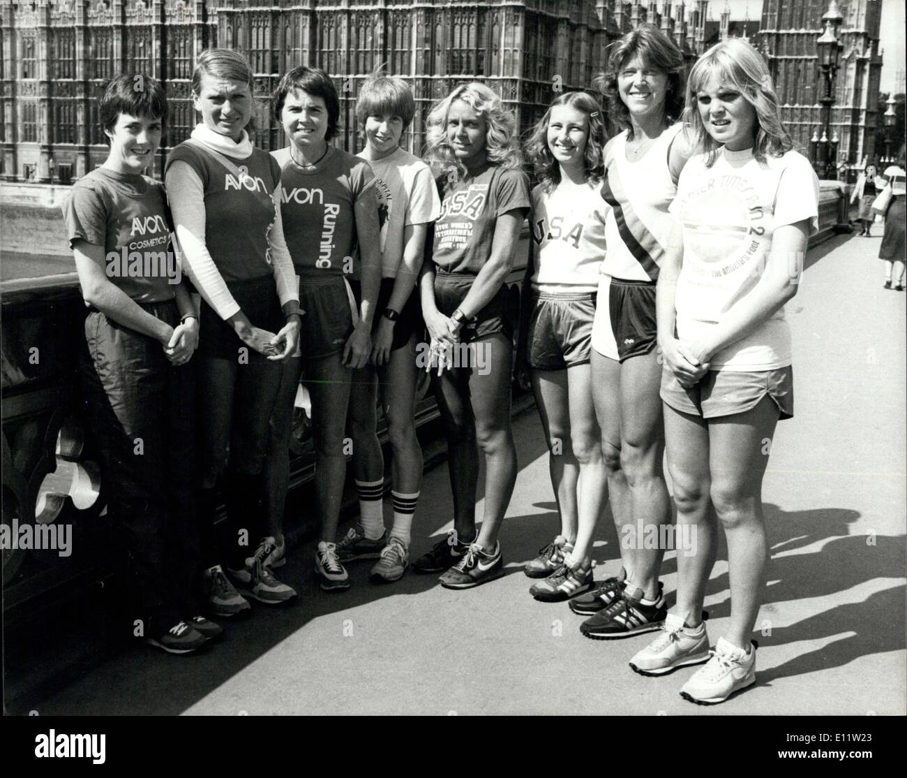 Lug. 31, 1980 - Donne?s Internazionale Maratona attraverso le strade di Londra ? La domenica il agosto 3rd, l'Avon Cosmetics Internazionale Maratona, l annuale nel campionato del mondo per donne distanza pattini a 26.2 miglia di distanza. E per la prima volta sulle strade di Londra Centrale sarà chiusa per questo evento sportivo. Top donne atletica da più di trenta paesi prenderanno parte. Questo campionato è anche il singolo evento più importante della spinta per ottenere la maratona femminile aggiunto al 1984 Giochi Olimpici. Attualmente le donne sono ammessi solo per eseguire fino a 150cm di Mosca Foto Stock