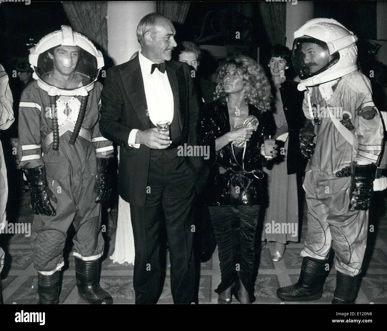 Sett. 07, 1981 - Sean Connery e moglie al American Film Festival di Deauville Foto Stock