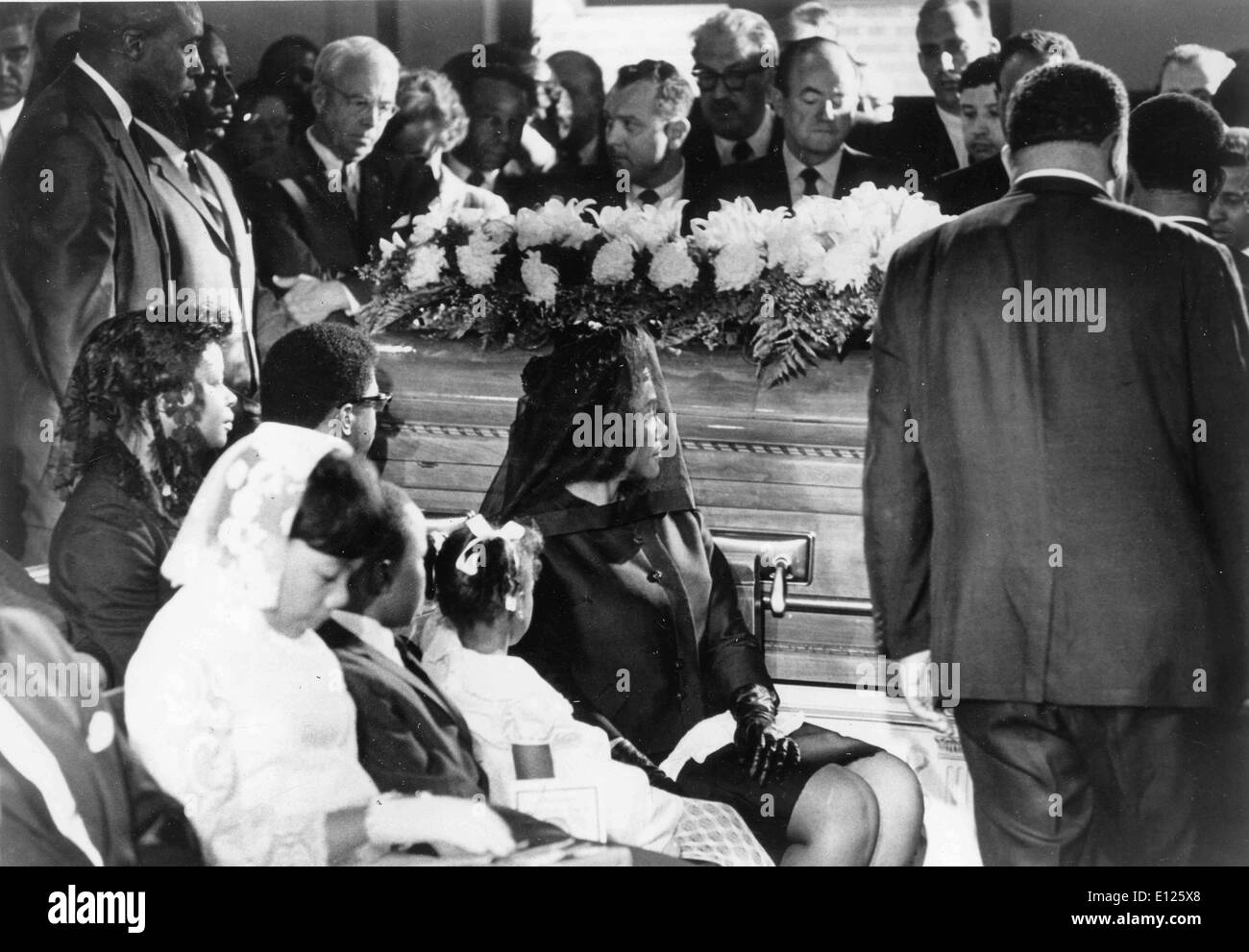 Jan 31, 2006; Atlanta, GA, Stati Uniti d'America; File foto: 9 aprile 1968 Coretta Scott King 27 aprile 1927 Ð 30 gennaio 2006 era il sensore di acqua nel combustibile Foto Stock