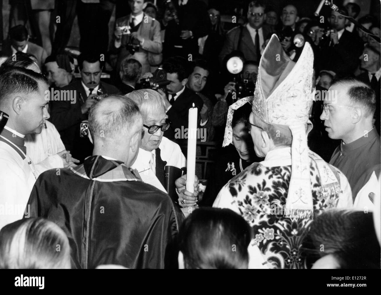 Apr 01, 2009 - Londra, Inghilterra, Regno Unito - LEONARD Tsuguharu Foujita (novembre 27, 1886 Ð 29 gennaio 1968) era un pittore Foto Stock