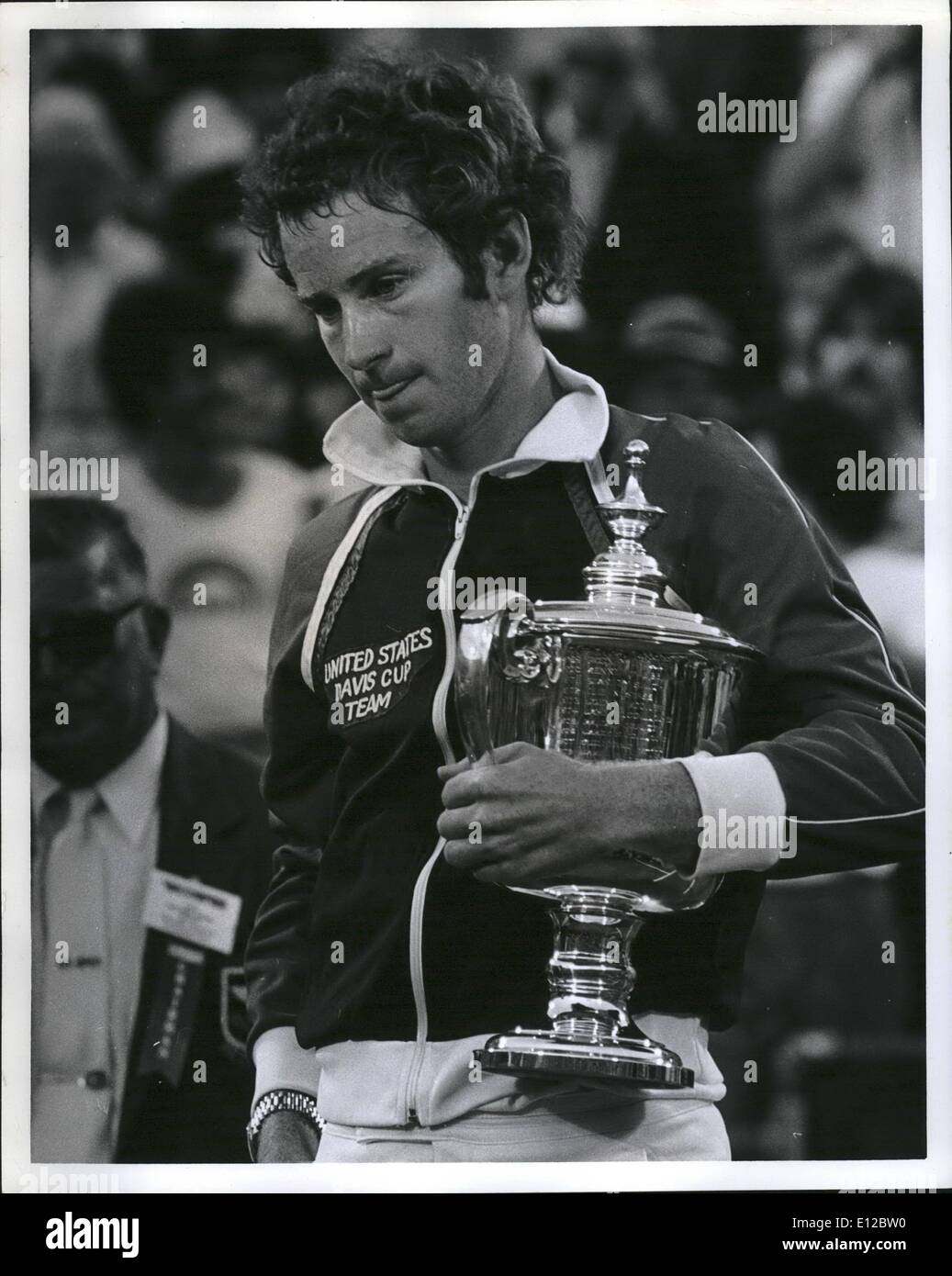 Dic. 09, 2011 - John McEnroe vince gli Stati Uniti Open Tennis Tournament. Foto Stock