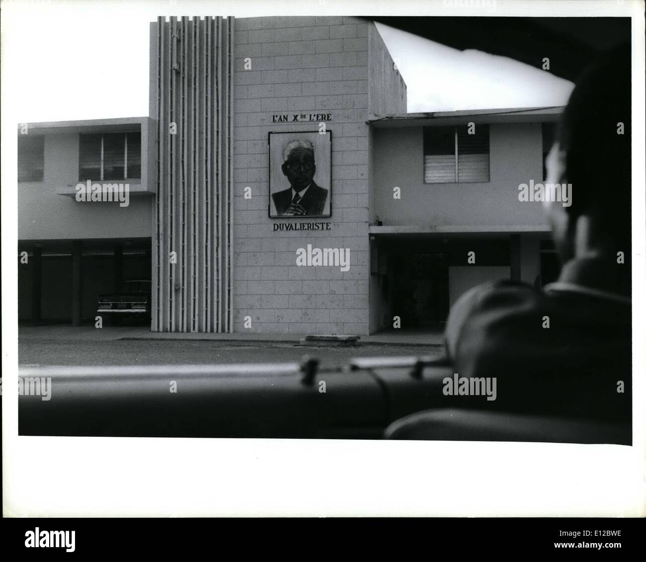 Il 12 Dic. 2011 - Haiti Ã¢â'¬â€oe la Questura con memorial per il decimo anniversario della Regola di Duvalier. Foto Stock