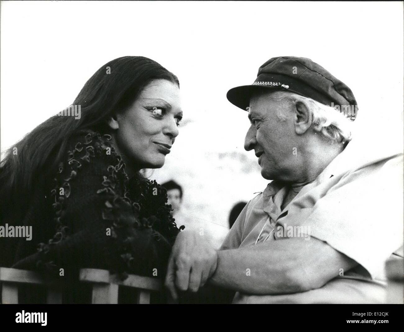 Il 12 Dic. 2011 - attrice Melina Mercuri Foto Stock