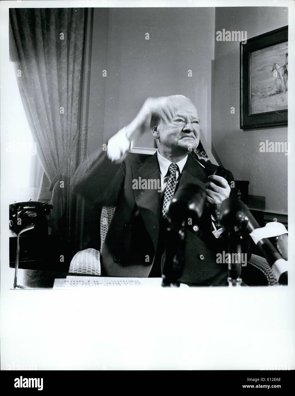 20 dicembre 2011 - ex presidente Herbert Hoover. Foto Stock