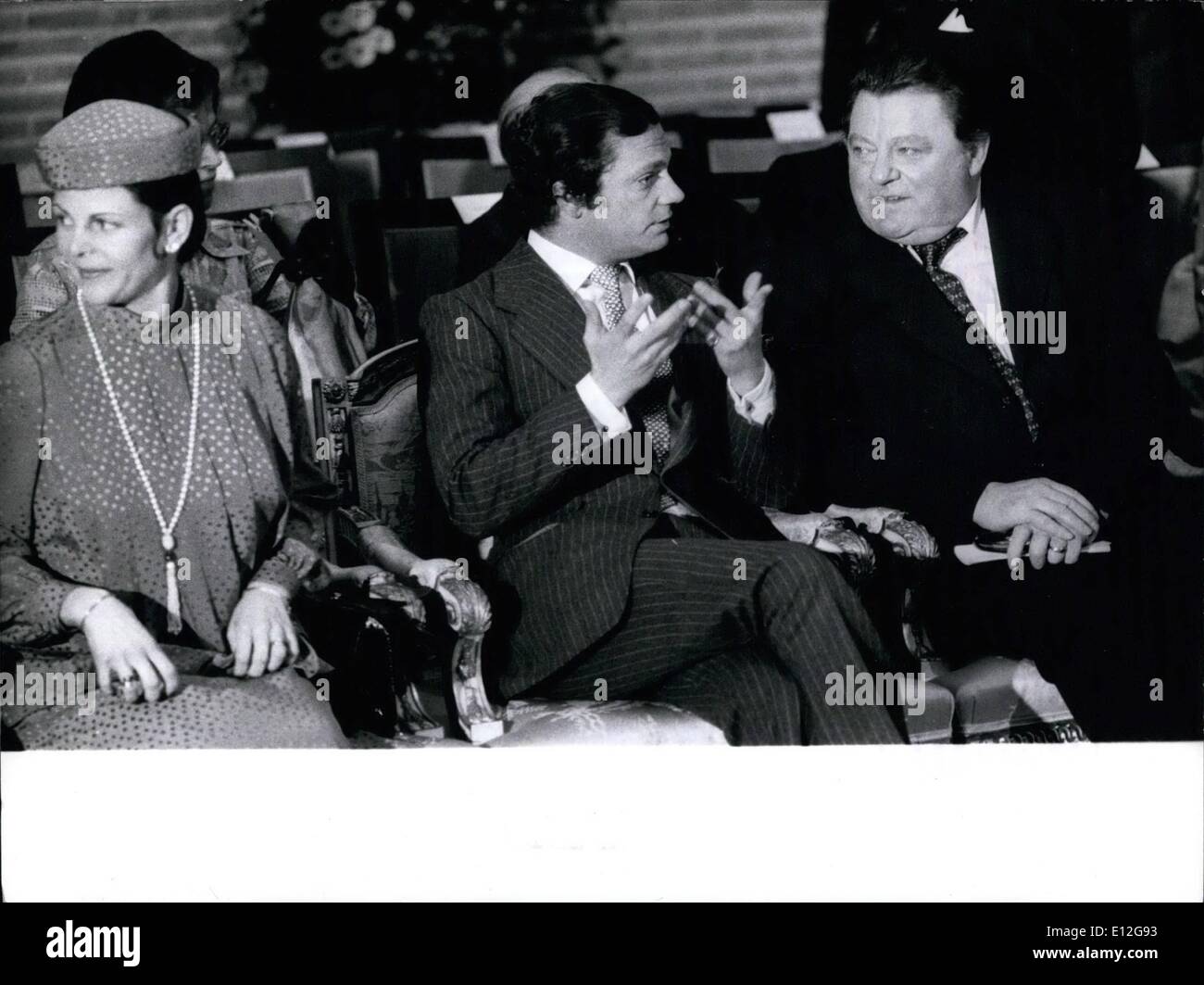 Dic. 26, 2011 - Visita di Stato del re Carl XVI Gustaf con la Regina Silvia di Svezia in Occidentale-germania dal 20 marzo al 27 1979: Su invito del Presidente Federale Walter Scheel, la maestà svedese sono dal 20 marzo al 27 1979 sono per una visita di stato in Occidentale-Germania. Essi sono accompagnati dal ministro per gli affari esteri il loro soggiorno Re Carlo Gustavo XVI e la Regina Silvia intende visitare seguenti città: Kromberg (Assia), Heidelberg, la nascita della città di Regina Silvia, Stoccarda (Baden-Wuerttenberg), Monaco di Baviera e Schweinfurt (Baviera), Amburgo e Lubecca (Schleswig-Holstein) Foto Stock