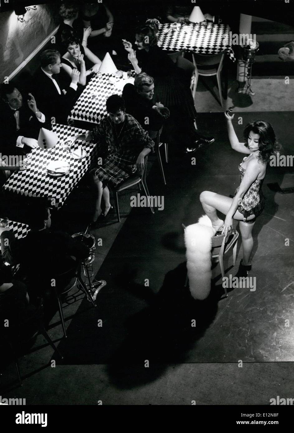 Febbraio 24, 2012 - Vista aerea: ma oh come il worm deve aver attivato. Foto Stock