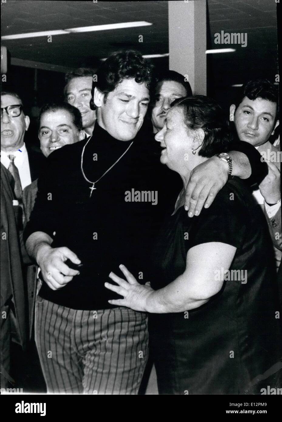 Febbraio 24, 2012 - la tragica fine di un argentino Heavyweight Boxer in  Stati Uniti. Buenos Aires, 25 maggio 1976. Questo è Oscar Natalio Bonavena  che si è portato, una delle straordinarie