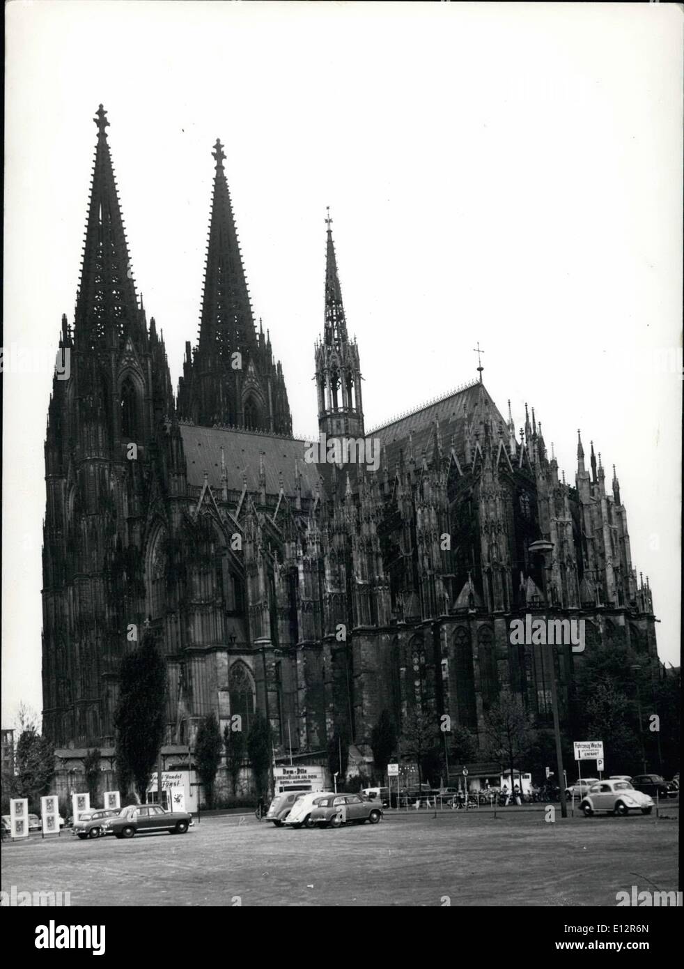 Febbraio 25, 2012 - Kolmer Dorn, la cattedrale di Colonia. Foto Stock