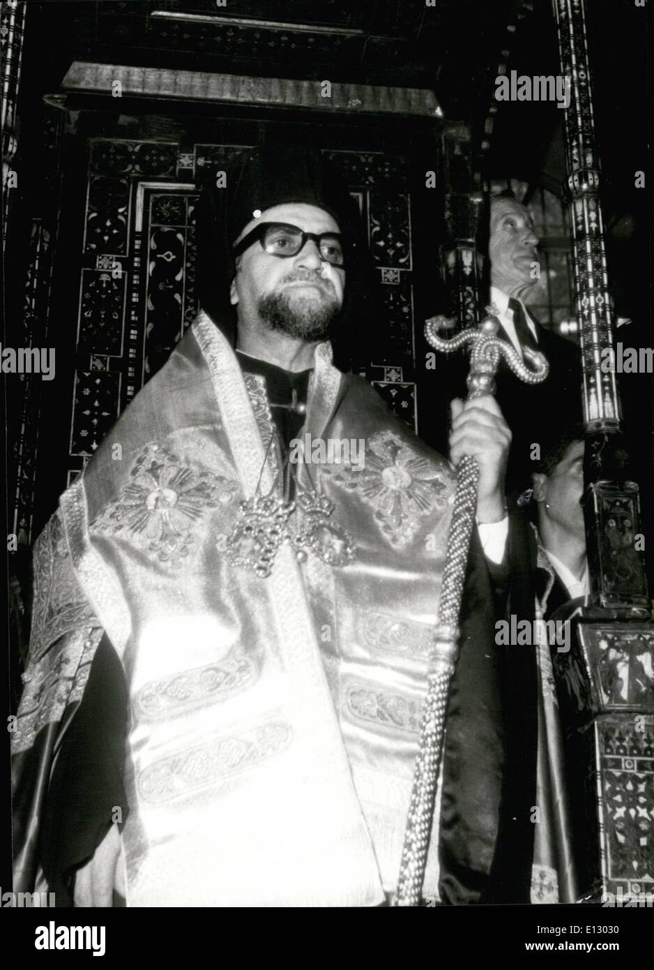 Febbraio 25, 2012 - Patriarca ecumenico Demetrio. Foto Stock
