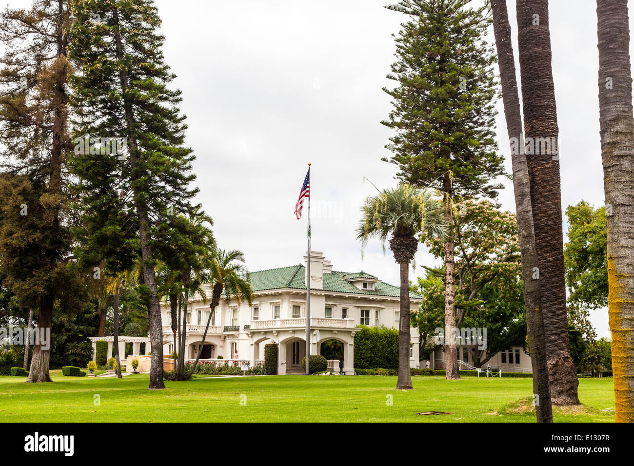 Il William Wrigley Mansion in pasadena california ora il torneo di Casa delle Rose Foto Stock
