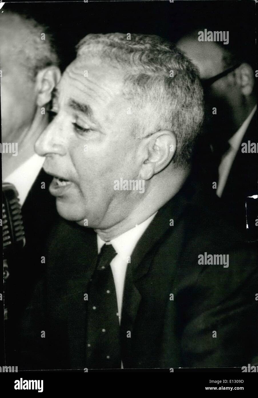 Febbraio 25, 2012 - Hafez Badawi Ministro degli affari sociali. Foto Stock