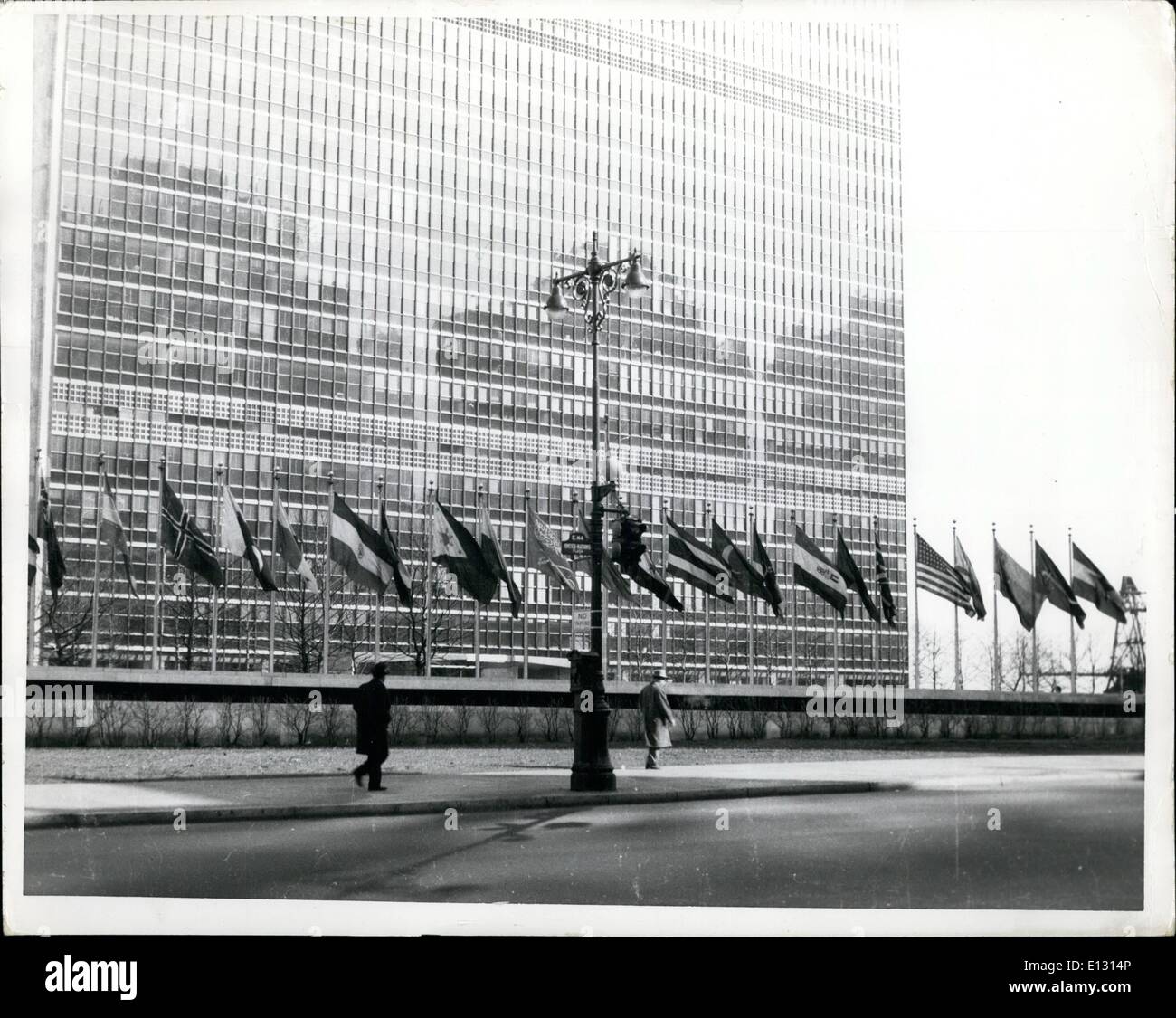 Febbraio 26, 2012 - Edificio DELLE NAZIONI UNITE Foto Stock