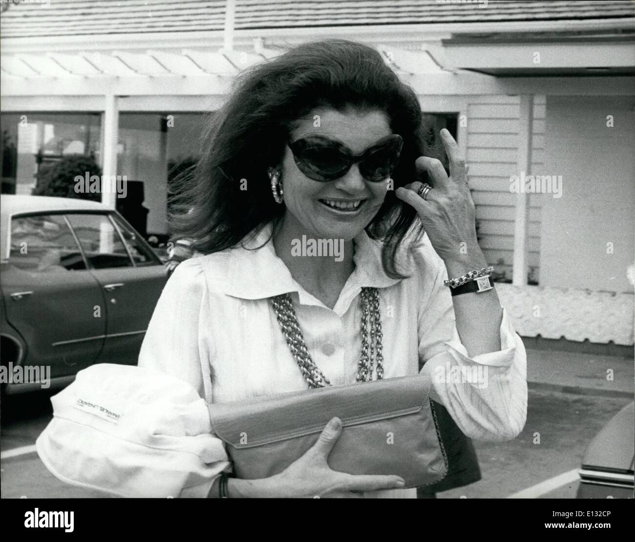 Febbraio 26, 2012 - Jackie Kennedy Onassis Foto Stock