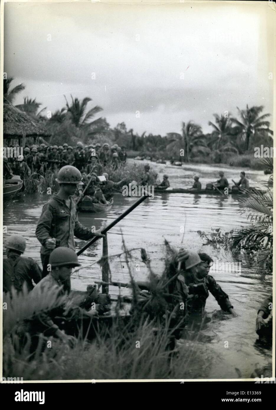 Febbraio 26, 2012 - Guerra Vietnam-Guerilla. Foto Stock