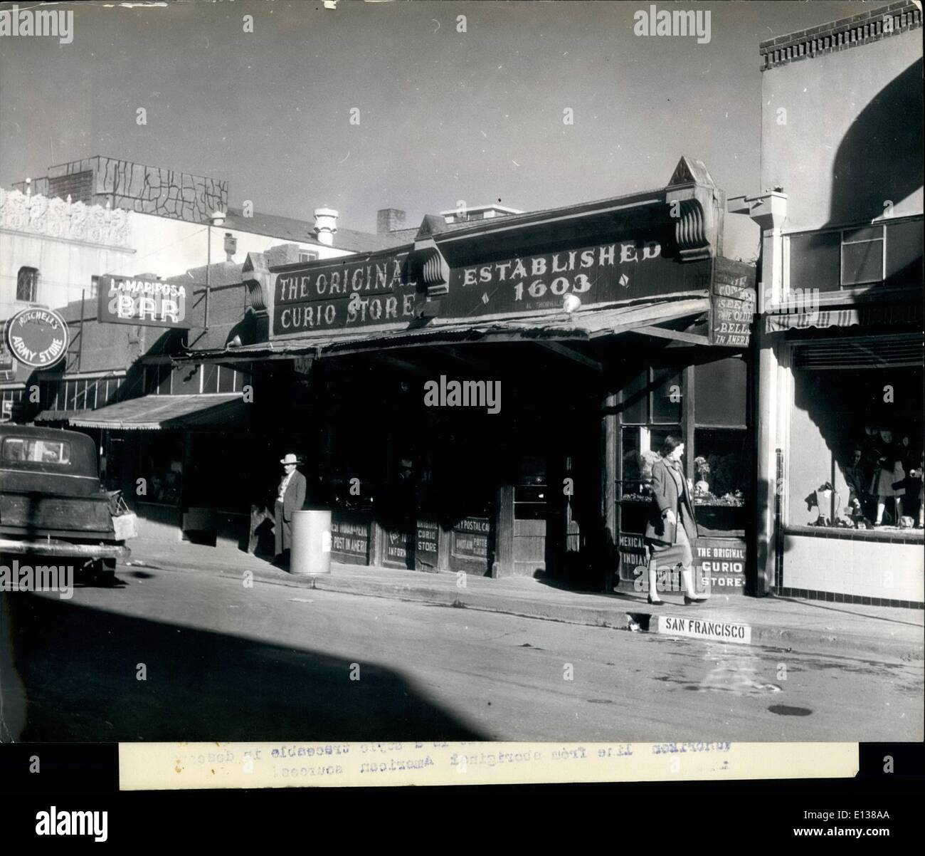 Febbraio 29, 2012 - Santa Fe: America del più recente di capitale più antica che dà il nome a uno stile di architettura pecullarly proprio; Casa di Foto Stock