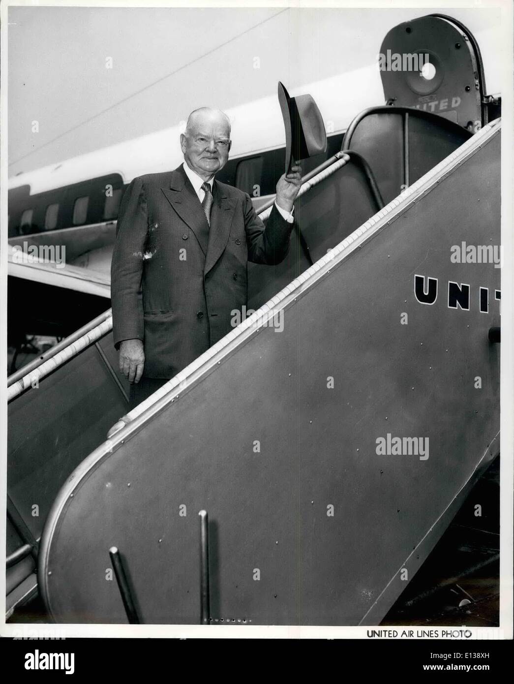 Febbraio 29, 2012 - Herbert Hoover Foto Stock