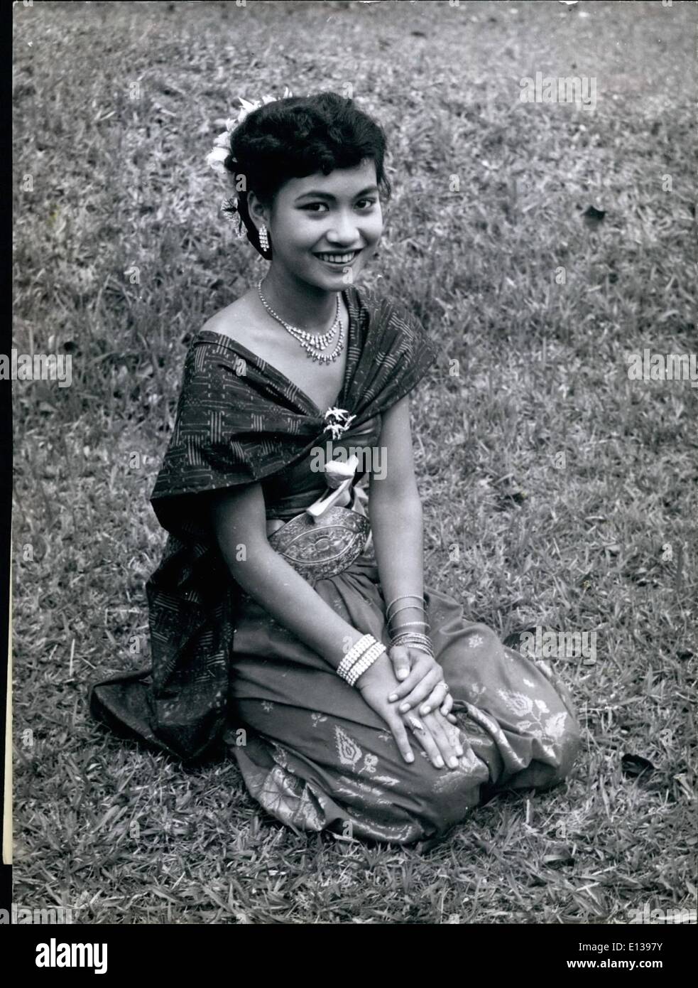 Febbraio 29, 2012 - questa bella ragazza è solo 13 anni ed è il più giovane ballerino nel balletto. Foto Stock