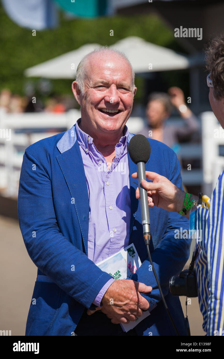 Londra, UK, 19 maggio 2014. RHS Chelsea Flower Show2014 sponsorizzato da M&G. Rick Stein Foto Stock