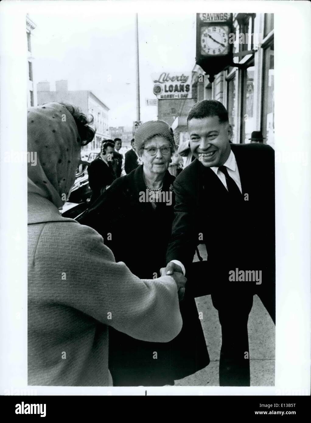 Febbraio 29, 2012 - Edward w. Brooke lo scenario del Massachusetts, 1966 elezioni Foto Stock