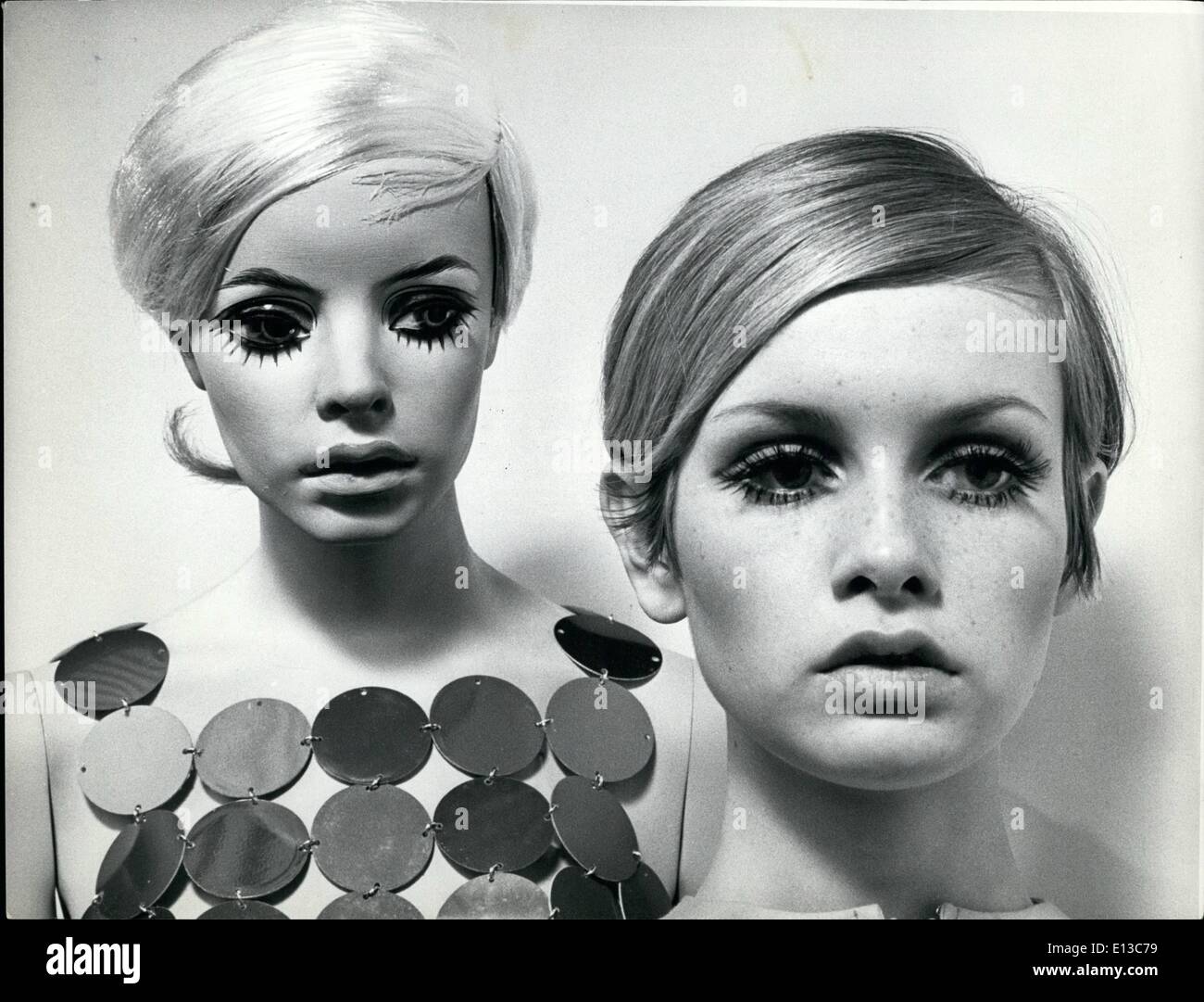 Mar 02, 2012 - Twiggy Foto Stock