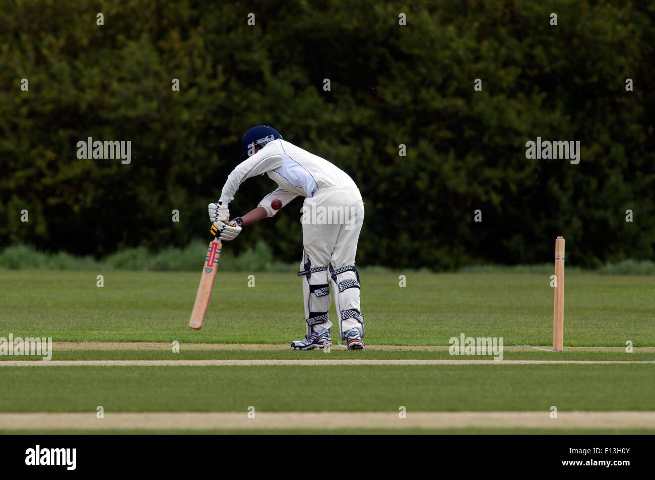 Università sport, uomini cricket all Università di Warwick, England, Regno Unito Foto Stock