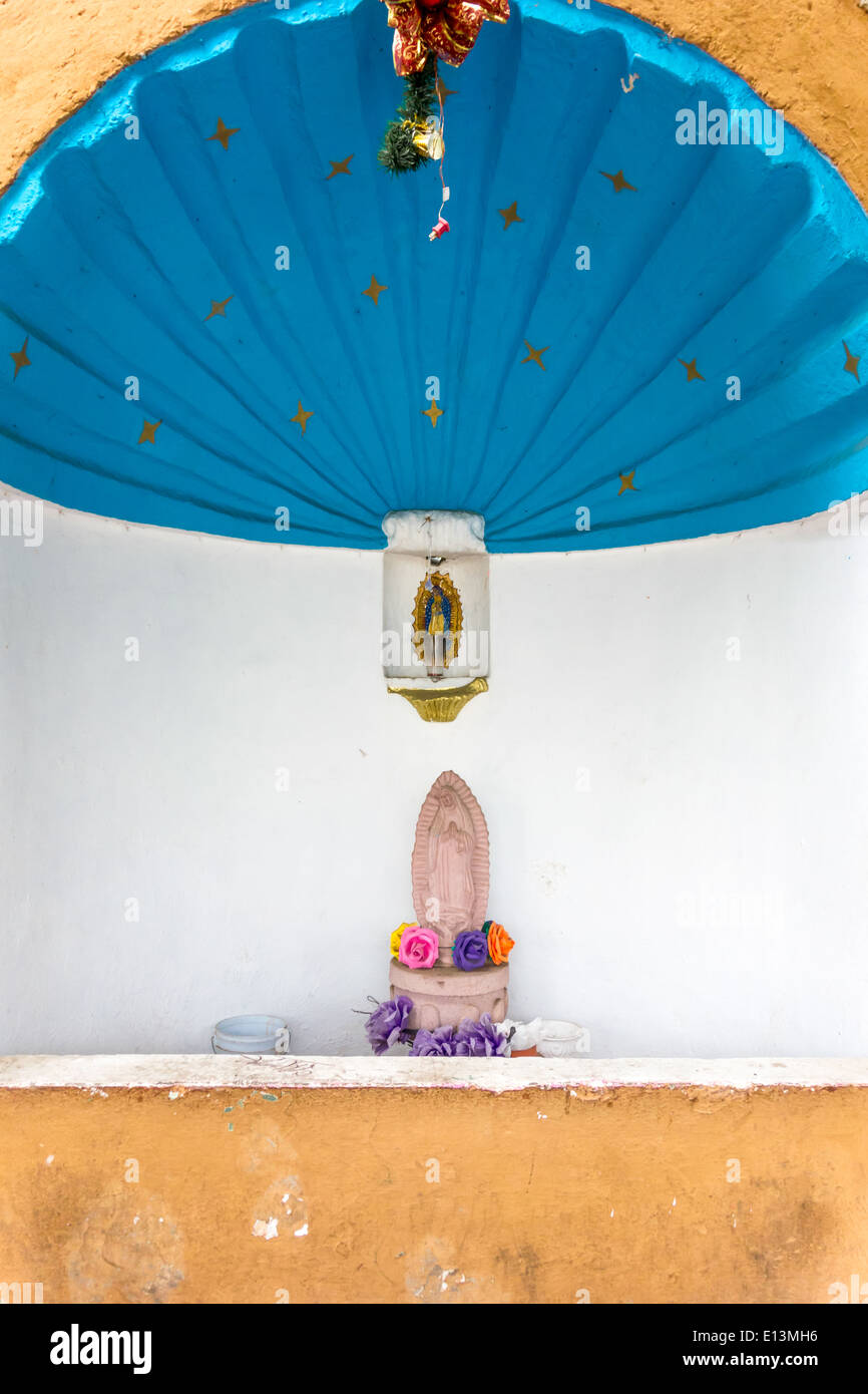 Dio messicano tempio, Città del Messico, Messico Foto Stock