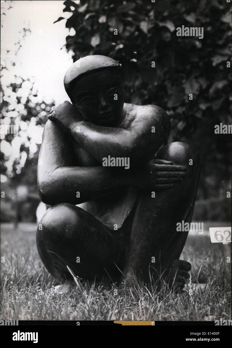 27 mar 2012 - Francese la scultura al Musee Rodin. La foto mostra Antonicci Volti di lavoro denominato ''Melancolie'' malinconia Foto Stock