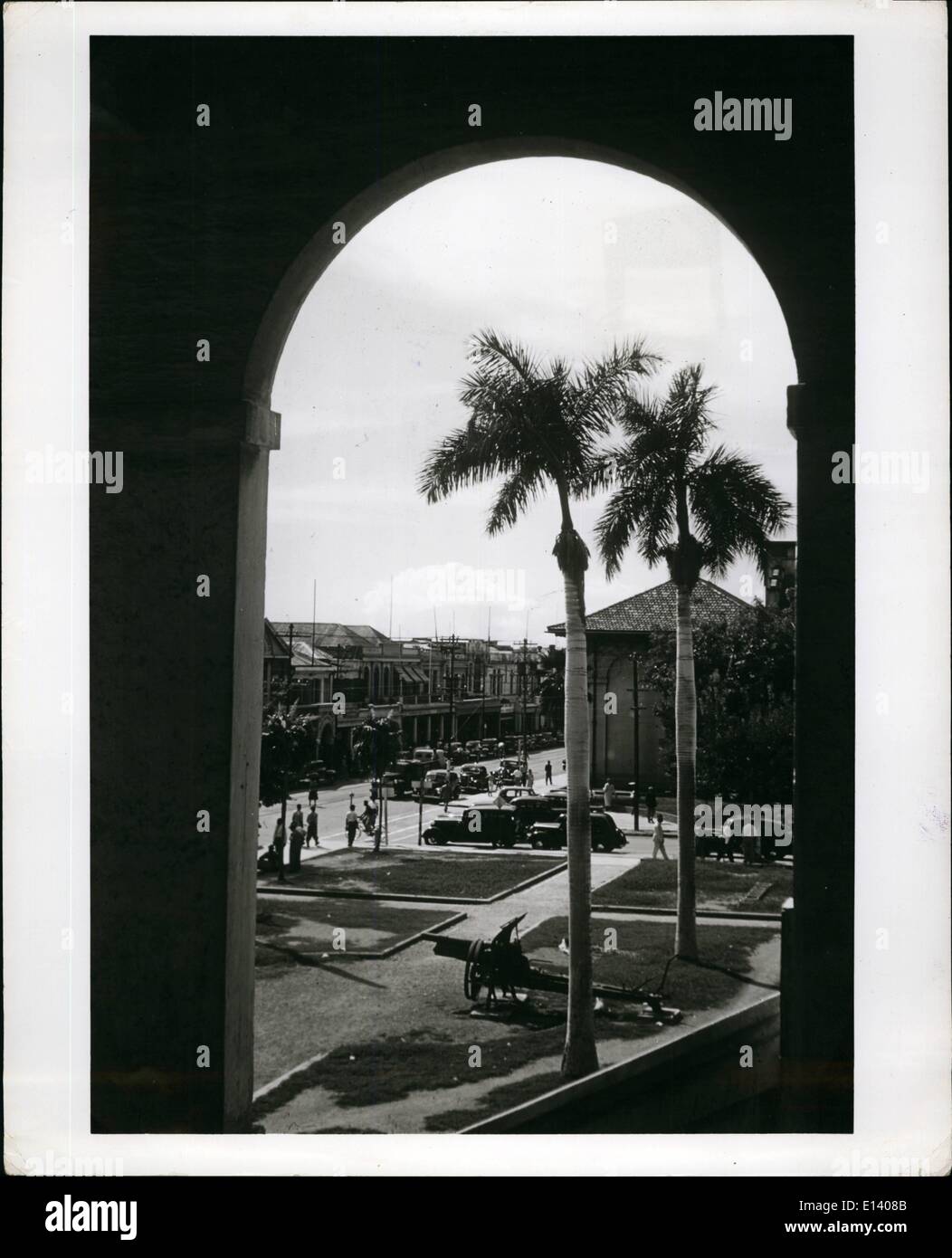 27 mar 2012 - King Street Arch, Kingston, Giamaica. Foto Stock