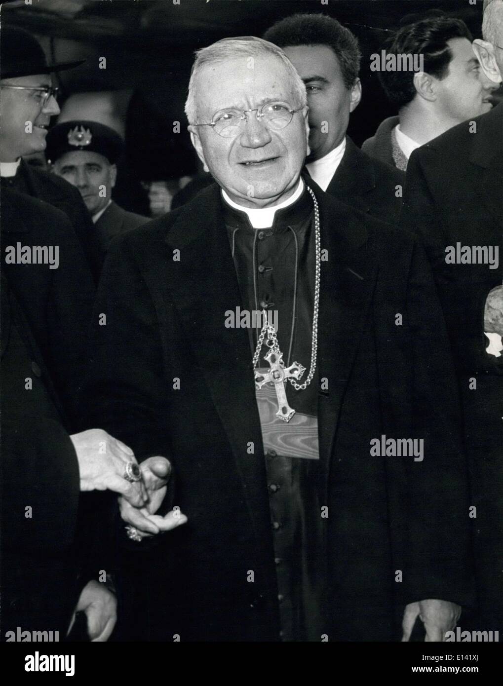 Mar 31, 2012 - Card. Amleto Cicognani Foto Stock