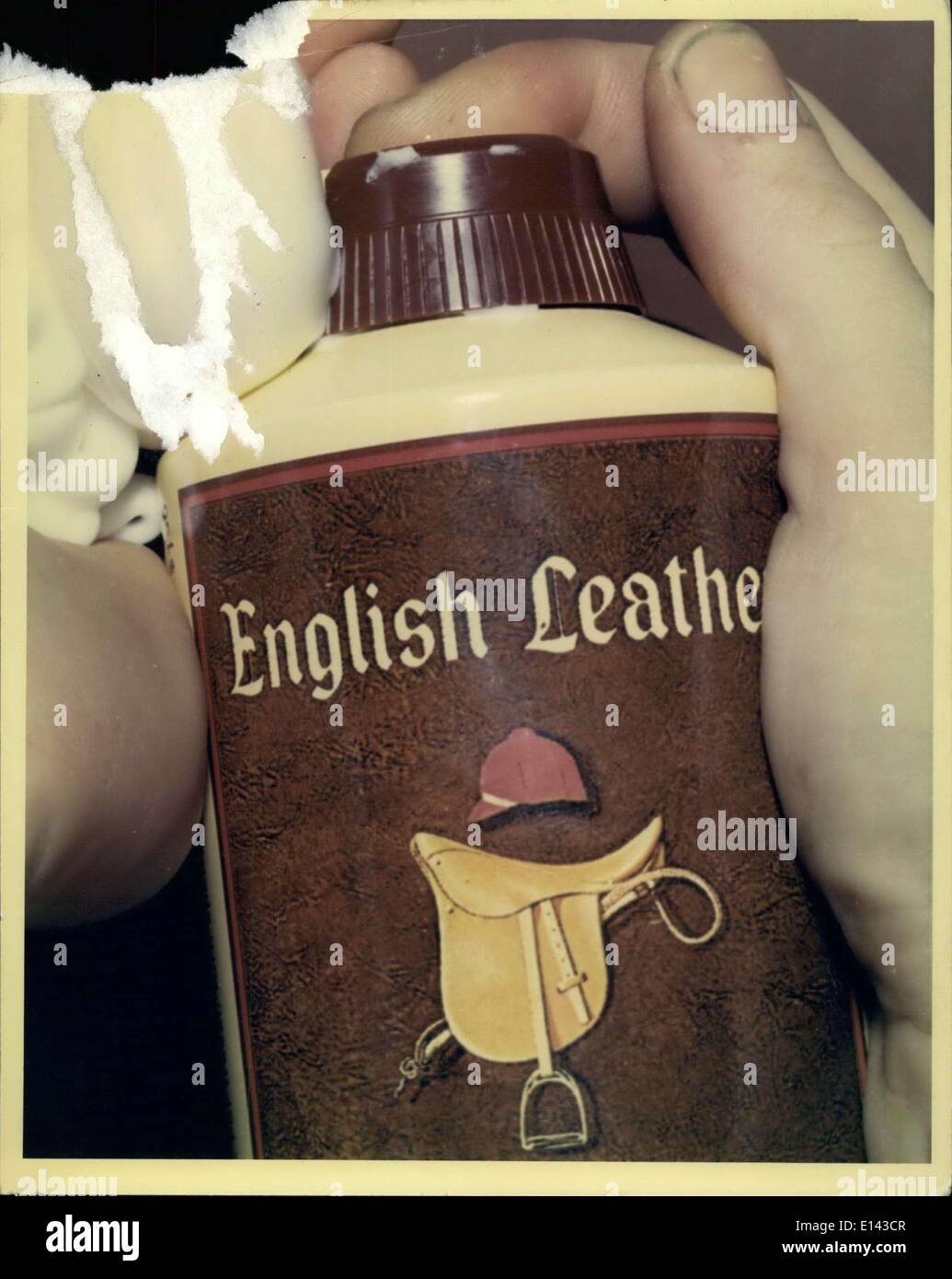 Apr. 04, 2012 - Cuoio Inglese Polacco/Cleaner Foto Stock