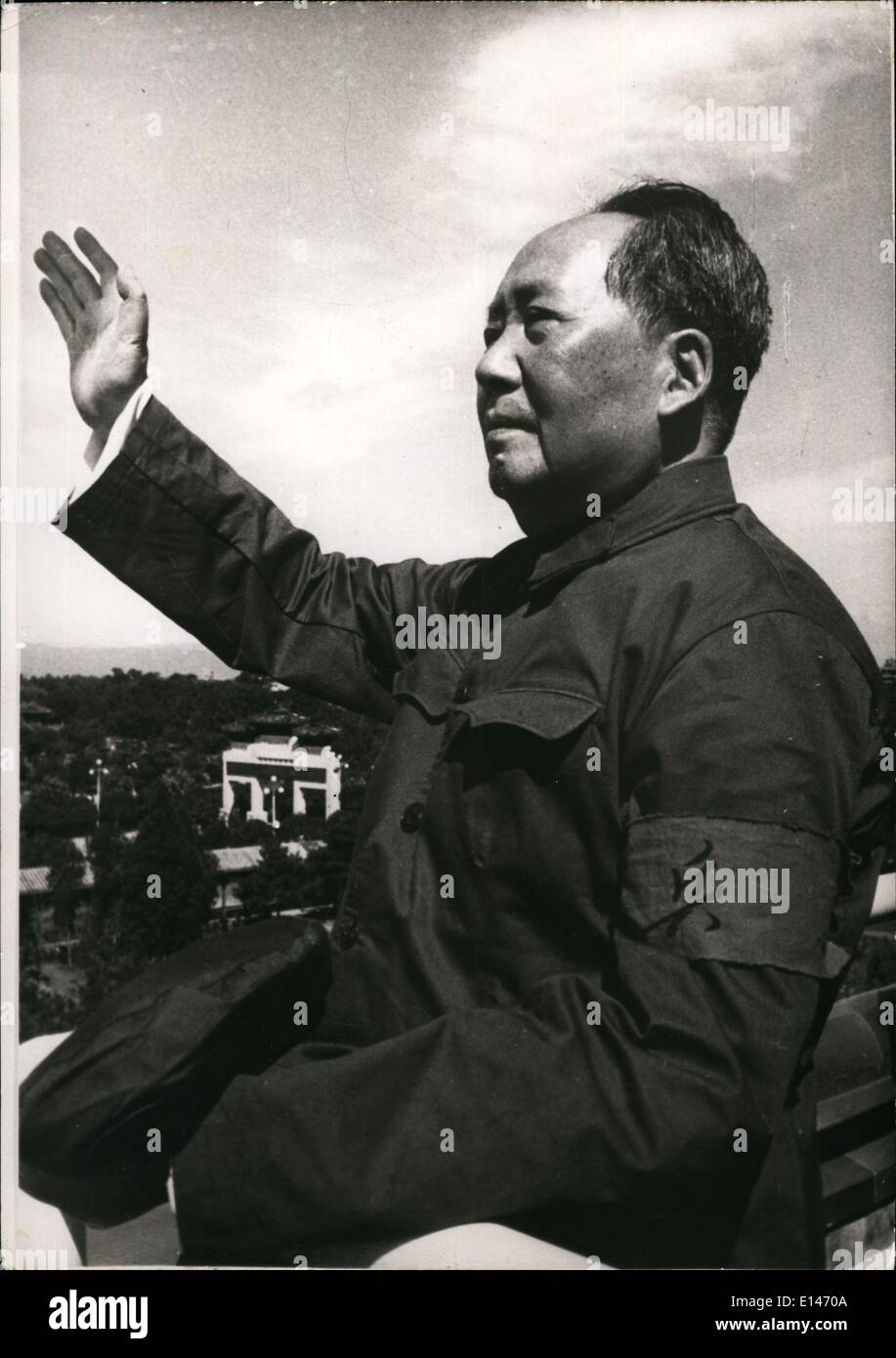 Apr. 16, 2012 - Mao Tse Tung Foto Stock