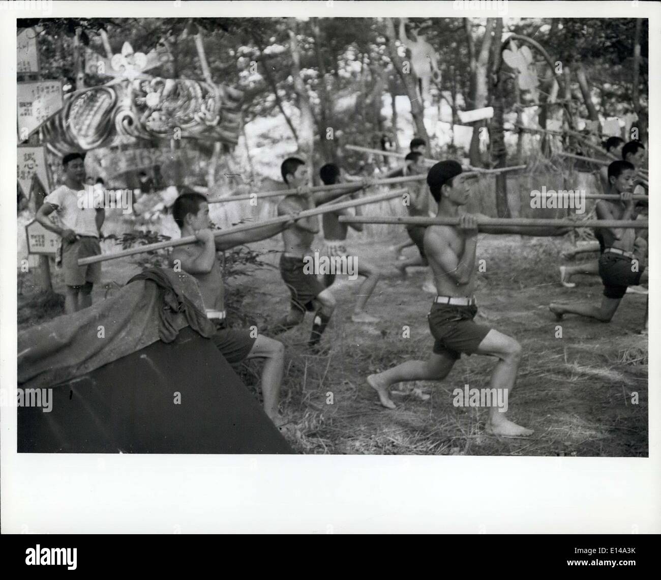 Apr. 17, 2012 - Corea del Sud gli studenti Foto Stock