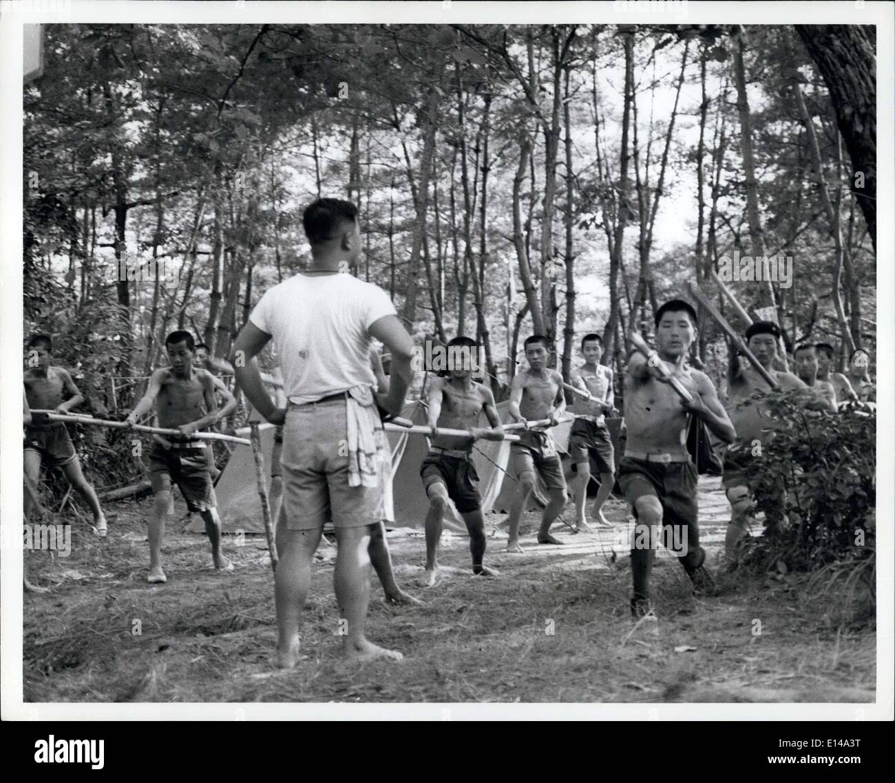 Apr. 17, 2012 - Corea del Sud gli studenti Foto Stock