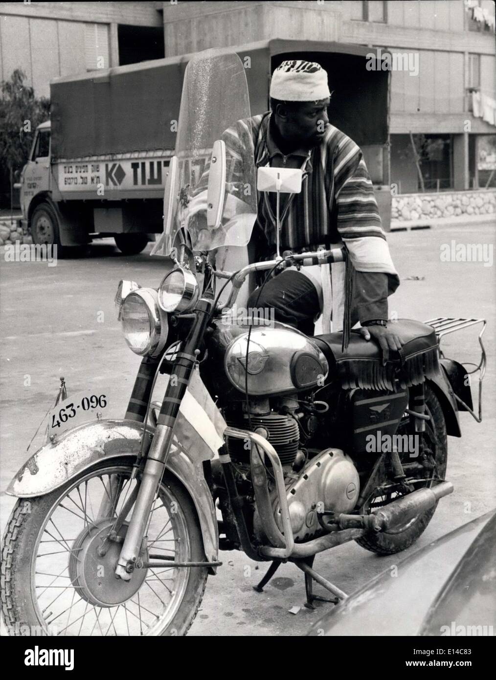 Apr. 17, 2012 - Israele ebrei nero potrebbe avviare ''gara'' guai; come se la sempre presente minaccia di invasione dalla Repubblica araba unita e altri paesi del Medio Oriente non erano sufficienti, lo Stato di Israele sembra avere quello che potrebbe diventare un altro problema ancora con le mani in mano. Nel sud del paese, a Dimons una città di circa 25.000 persone nel Negev vi è una crescente comunità di cosiddetti Black ebrei che affermare che essi non ebrei, sono i discendenti della antica razza ebraica Foto Stock