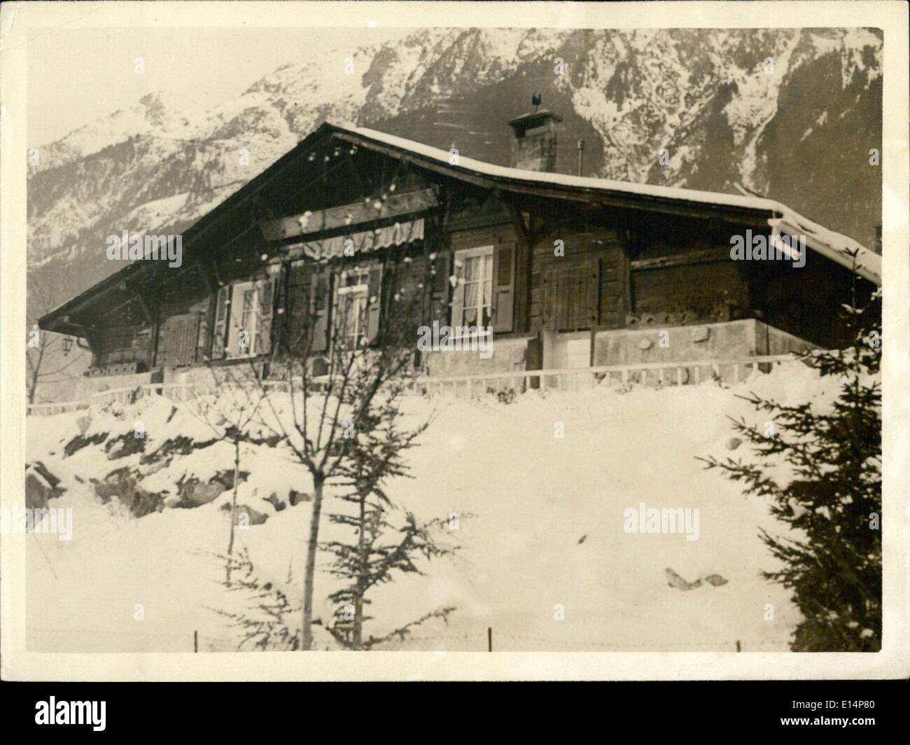 Apr. 12, 2012 - Lo chalet del compositore Stavisky Foto Stock