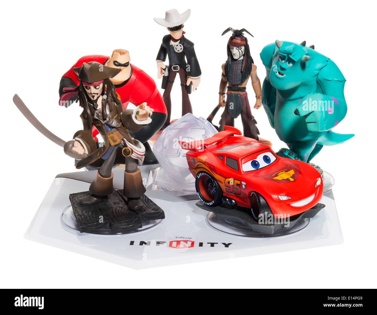 Disney infinito video gioco figure Foto Stock